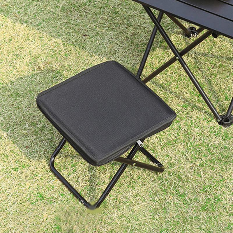 Портативный складной стул для кемпинга, рыбалки, ультралегкий стул для скалолазания, походный стул для пикника, барбекю, маленькая складная скамейка, мини-стул