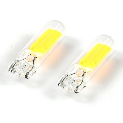 2X T15 LED W16W Сапфировый COB Прозрачный автомобильный сигнальный светильник Стеклянная лампа 902 921 912 Driver Free Задний парковочный фонарь Белый 6000K 12V