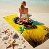 1Pc Brazilian Football Legend Beach Towel Quick Dry Multiuse For Beach Pool Gym Yoga Home Travel Christmas Halloween Xmas Gift N1303