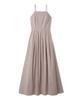 Платье-комбинация с открытой спиной, со сборками SWFO232177 PNK [Snidel] Женское