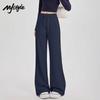 Женские прямые расклешенные брюки MJ STYLE с высокой талией