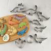 Animal Shape Dinosaur Biscuit Mold Stainless Stell Cookie Making Set  Dinner Party