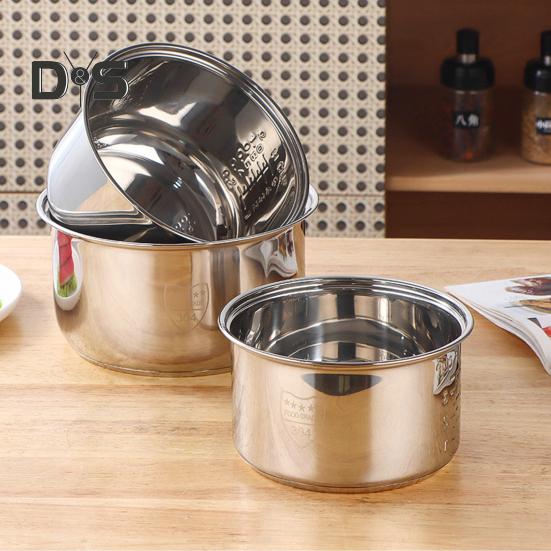 Сменная внутренняя емкость для рисоварки из нержавеющей стали, большой объем, внутренняя емкость для приготовления на пару, тушения, медленного томления