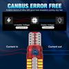 2 шт. T10 W5W Led 168 192 57 шт. 3014 чипы лампа Canbus автомобильный парковочный фонарь салон автомобиля освещение приборов белый 6000 К 12 В