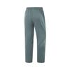 Li Ning Fitness Series Solid Color Casual Simple Lace-Up Knitted Sports Pants Men Pants Storm-Gray AYKV141-4