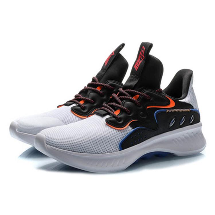 Li Ning EazGo Нескользящие Легкие Низкие Повседневные Кроссовки Мужские Белый Черный AREP009-1