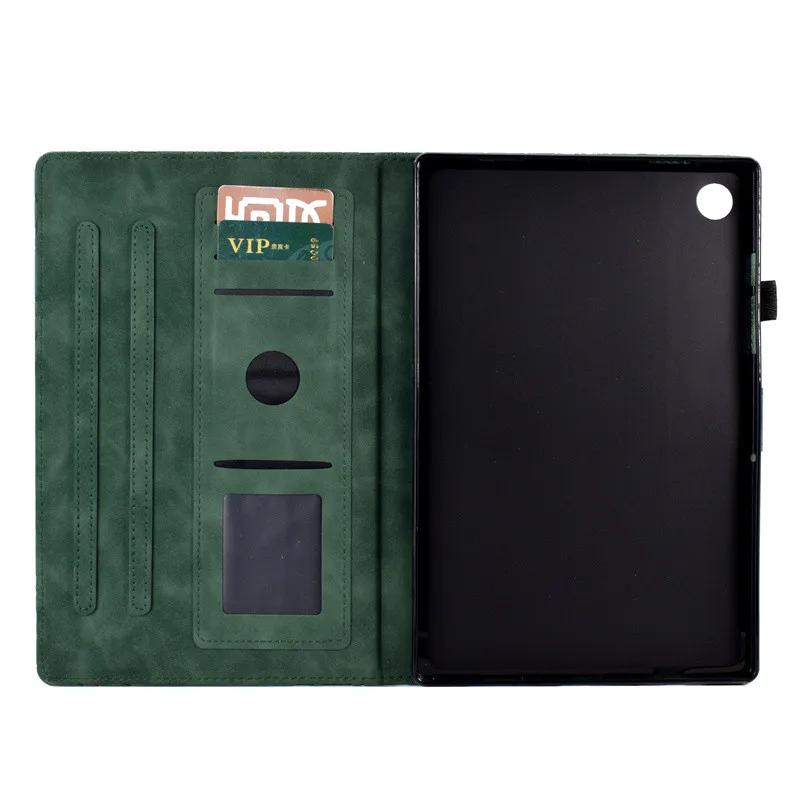 Funda For Lenovo Tab M10 Plus Gen 3rd 2022 10.6 inch Case 128F For Xiaoxin Pad Cover 10.6 TB-125F Wallet Card Slots Funda + Gift