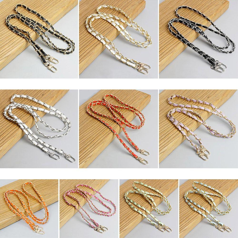 Сменный ремень для сумки на плечо из искусственной кожи, ремни для рюкзака, высококачественная металлическая цепочка для сумки