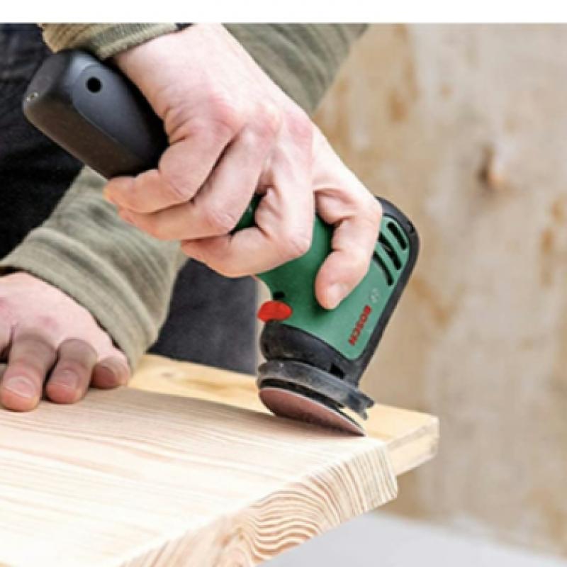 Шлифовальная бумага Bosch 2608000713, 6 листов, шероховатость 120, круглая наждачная бумага, совместимая с Easycut Grind