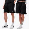 Nike Флисовые шорты Solo Swoosh черные/белые мужские уличная одежда DV3055-010