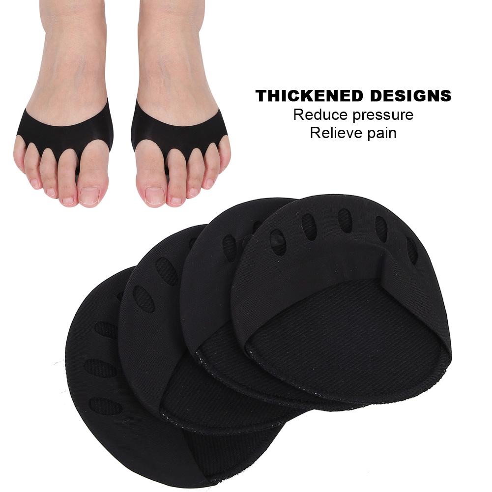 2 пары мягких эластичных туфель на высоком каблуке. Подушечка для передней части стопы. Пластырь для облегчения боли в передней части стопы.