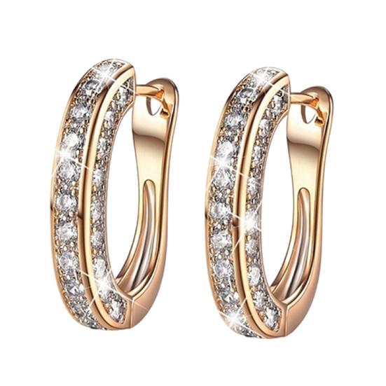 Women Fashion Decoration Stud Hoop Earrings Jewelry Gift AVE