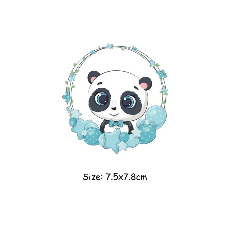 Термальная наклейка с милыми животными на одежде для кукол, детская одежда, наклейка «сделай сам», Parches Ropa, термопереносные нашивки, олень, единорог