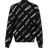 Balenciaga Свитер с принтом логотипа и круглым вырезом 724858T16651070