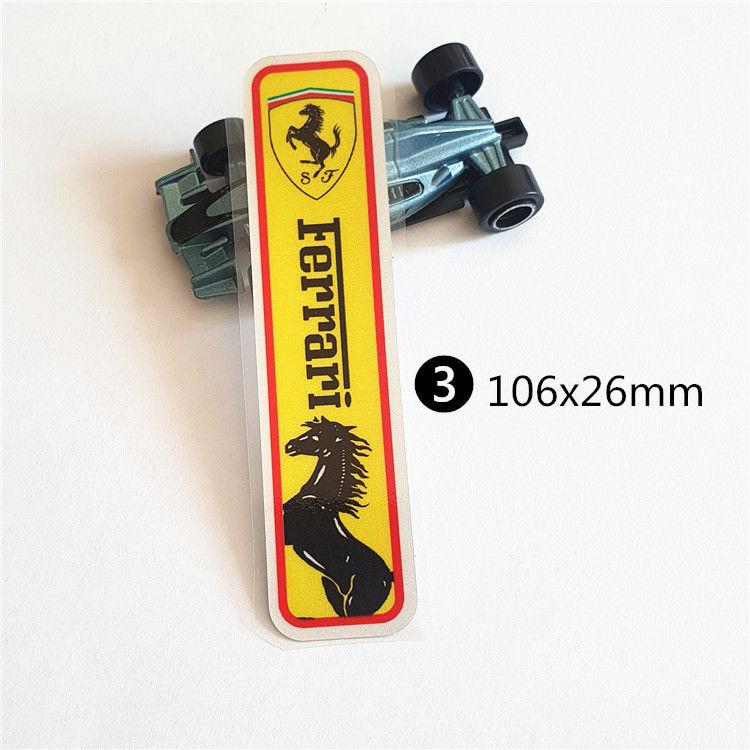 Ferrari Car Body Personalized Reflective Decorative Stickers for Ferrari Roma 488 Portofino F8 Roma Spider SF90 Competizione JG4