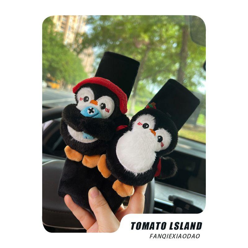 Tomato Original Apple Little Penguin Car Seatbelt Shoulder Cover Car Accessories Shoulder Protector Anti-Wear Universal