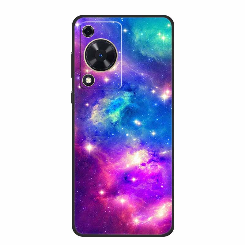 Чехол для Huawei Nova Y72 Чехол Модный Мраморный Черный Силиконовый Мягкий Чехол для Телефона для Huawei Nova Y72 Задняя Крышка Чехол Y 72 Capa