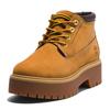 Stone Street Mid Waterproof Size Size Lace-Up Boots, Women's, Wheat, 7.5 (TB1A5RF92311), 24.5cm