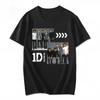 Унисекс футболка с принтом One Direction Хлопок Высокое качество для Весны Лета Футболка Круглый вырез Популярная Ретро Футболка Camisetas