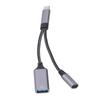 USB C to USB3.0 OTG Adapter Cable Fast Stable Transfer Aluminium Alloy Fast Charging for Computer Phone Tablet