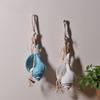 2pcs Funny Simulation Conch Pendant Resin Craft Beach Wall Decoration  Holiday Gift
