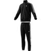 Adidas Tracksuit Black Size JSH81 Men's 3-Stripes Set, (IX1277), M,