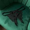 Open Crotch Underwear for Women Hollow Thin Belt Thong Spicy Girl Style Lace Underpants  Home