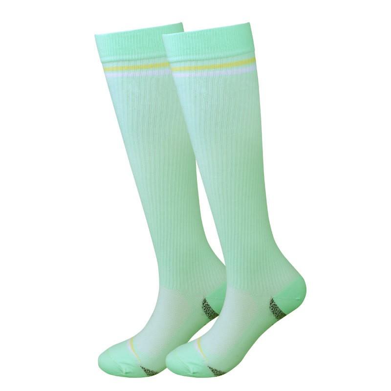 Compression Socks Women Marathon Running Gym Badminton High Tube Sports