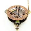 Brass Sundial Compass – 6.35 Cm Marine Navigation Compass Home Decor