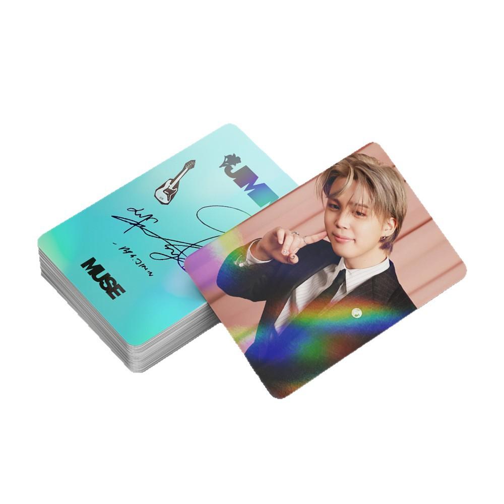 Straykids 124 шт. Альбом Jimin Muse Голографические Фотокарточки Поп-Идол Lomo Flash Фотокарточки с Автографом Для Коллекции Поп-Фанатов Прекрасный Подарок