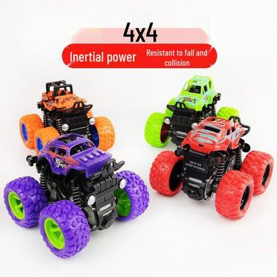 Инерционная полноприводная игрушечная машина для бездорожья для детей