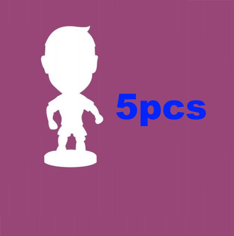10Pcs 35Pcs 50Pcs 80Pcs/Lot Soccerwe 6.5Cm Height Dolls Toy 2.5Inch Figurine (Mixed Order)