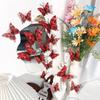 Three Dimensional Butterfly Stickers For Living Room Background Wall DIY Home Decoration Wall Stickers