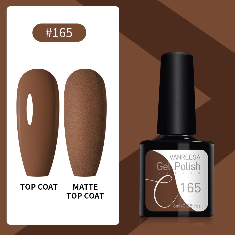 VANREESA Набор гелей для ногтей 111 цветов Гель-лак для ногтей Soak Off Базовое покрытие Верхнее покрытие Маникюр для ногтей УФ-светодиодный полуперманентный лак Стойкий гель для дизайна ногтей