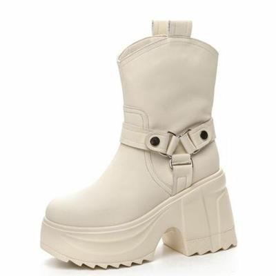 Модные женские толстые кроссовки из микрофибры 10 см, осенне-зимние, плюшевые, теплые, повседневные, ботильоны, весенняя модная обувь на платформе