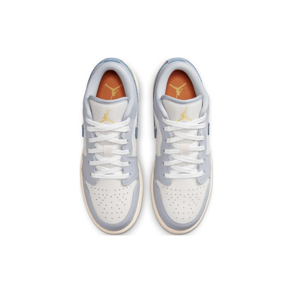 Air Jordan 1 Low SE GS Сашико Детские Кроссовки Крем Фантом Кокосовое Молоко FZ5046-041