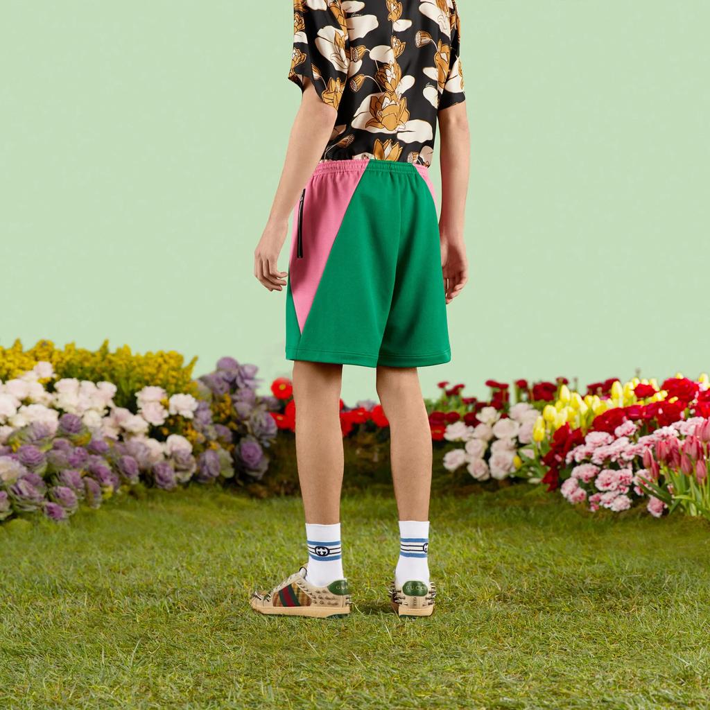 GUCCI SS23 Casual Shorts Men's Green 714471-XJESA-3041