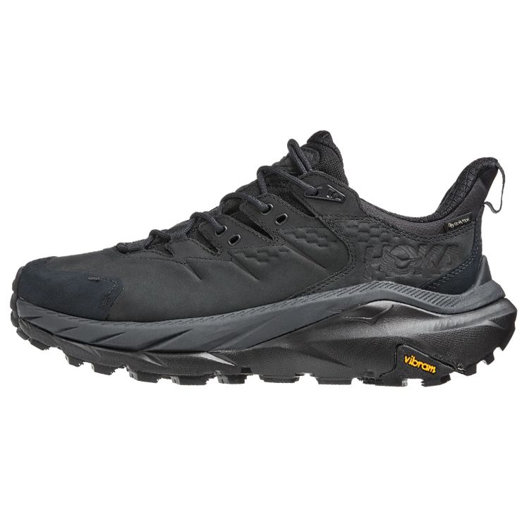 HOKA Kaha 2 Low GORE-TEX Triple Black Мужские кроссовки 1123190-BBLC