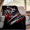Breaks Through Bat Blanket Lightweight Ideal Bedding Blanket Perfect for Travel, Camping, Living Rooms, Offices, Sofas, Fan Christmas gift