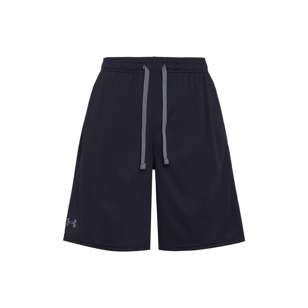 Under Armour Tech Mesh Solid Color Training Shorts Men Bottoms Black 1328705-001