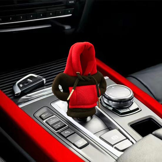 Толстовка в форме автомобиля, чехол для переключения передач, ручная ручка, противоскользящая толстовка, декор для рычага переключения передач, чехол с рычагом переключения передач