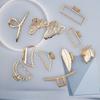 Metal Large Hair Claw Crab Clip for Women Girls Hairpins Korean Fashion Vintage Hair Accessories Hair Clips Headwearear