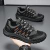 Обувь для мужчин 2024 года, новая модная повседневная обувь, дышащая и удобная спортивная обувь для пешего туризма, износостойкая мужская прогулочная обувь