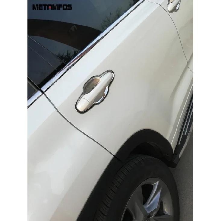 Side Door Handle Bowl Cover Trim For Toyota Highlander 2014-2017 2018 Chrome Protection Cap Sticker Accessories Car Styling