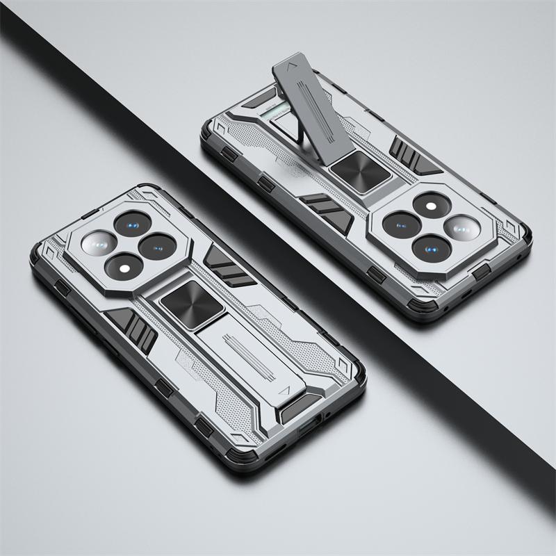 Для Xiaomi Redmi Note 14 Pro Plus 5G Чехол Противоударный Бронированный Чехол для Телефона для Redmi Note14 Pro Plus Автомобильный Магнитный Держатель Задняя Крышка