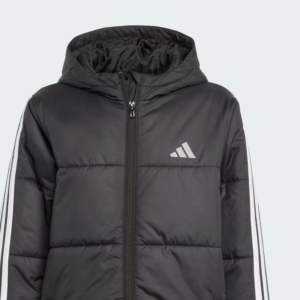 adidas Детские утепленные куртки с капюшоном средней плотности JW2484