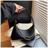 IELGY Ladies Underarm Bag French Hot Girl Style One-Shoulder Baguette Bag