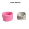 Flower Pot Silicone Mold Roman Arena Vase Epoxy Resin Mold Succulent Planter Pot Cement Pen Holder Making Mold Ornament