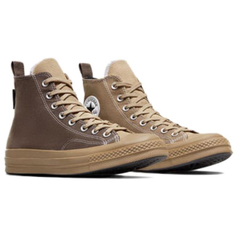 Converse Chuck 70 GTX Comfortable and Versatile High-Top Canvas Shoes Unisex Brown