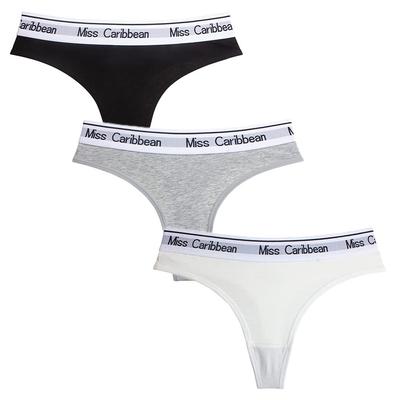 MISS CARIBBEAN Сексуальный стрейч для и Элегантный и Размер Женское Т-образное нижнее белье, Хлопок, Дышащий, Спорт, Упражнения, Йога, Фитнес. Элегантный. (набор